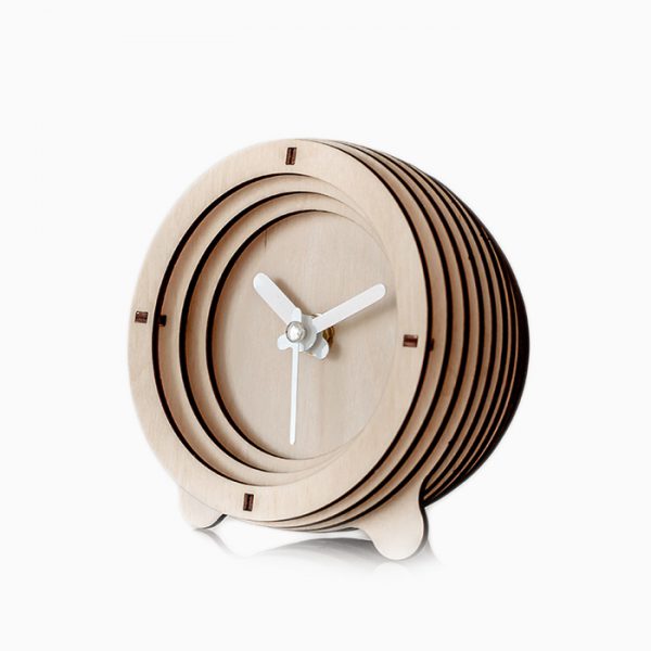 ساعت چوبی رومیزی